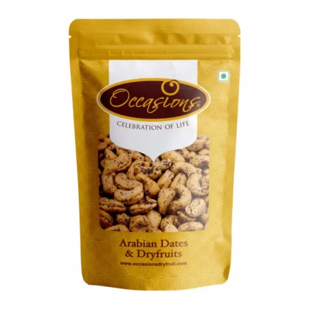 Miri Cashew Nuts (Pepper) - Pepper-flavored cashew nuts from Occasions Dry Fruit