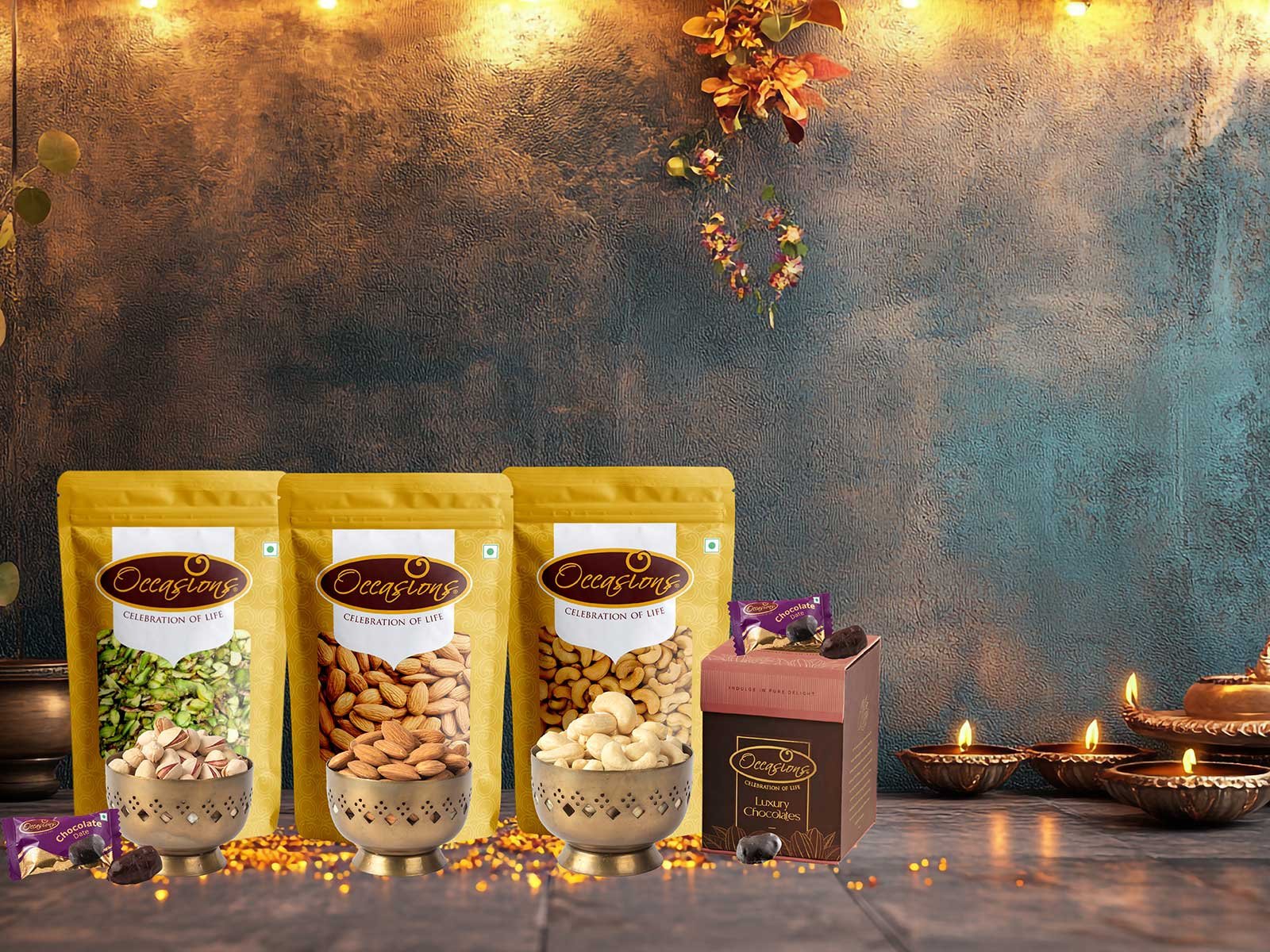 dry fruit & chocolates for diwali gifting