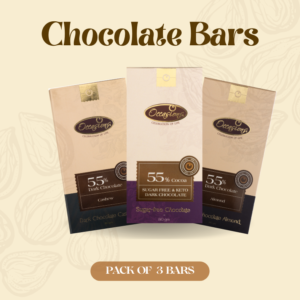 Dark chocolate bars