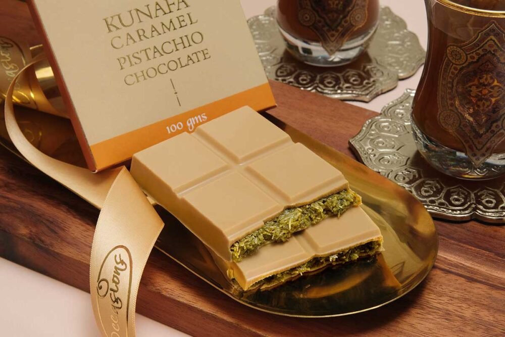 Kunafah Caramel Pistachio Chocolate - Image 2