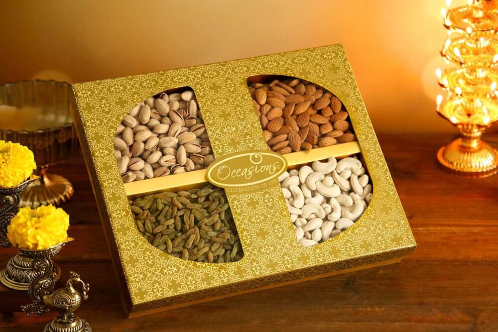 Diwali Gifting Boxes- 4 Partition