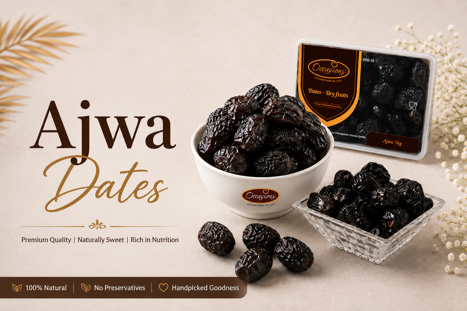 Corporate Dry Fruits Ajwa Dates King of Dates