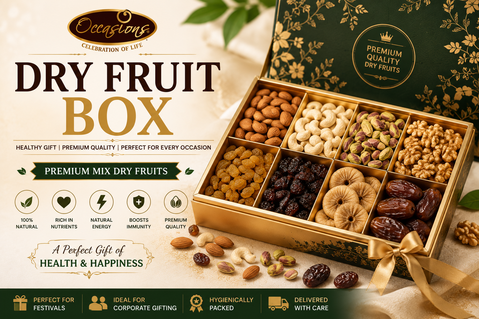 Corporate Dry Fruits dry fruit box